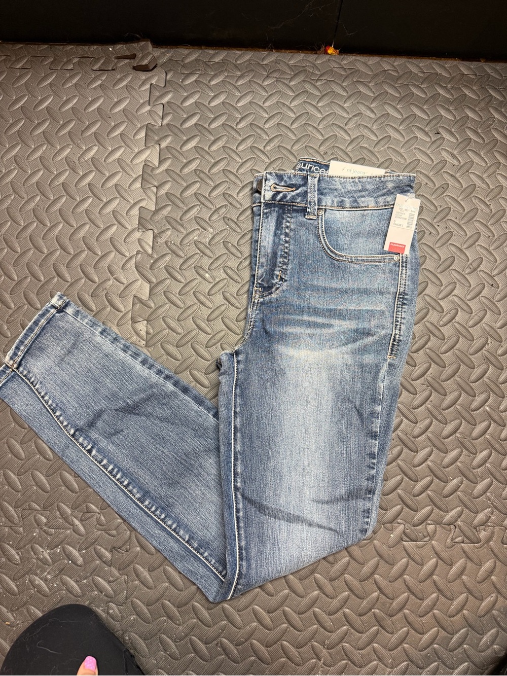 Kut from the Kloth Faded Light Blue Slim Jeans